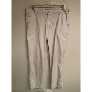 Nike Golf Mens 34x32 Cream Tour Performance Flex Tech Pants 452702